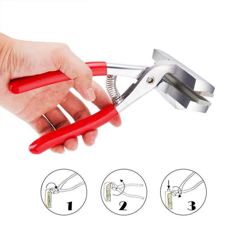 Arrtx Alloy Art tool Extra Wide Canvas Pliers Stretching Puller with Padded Spring Return Handle for Stretcher Bars Artist Framing Tool - Image 2